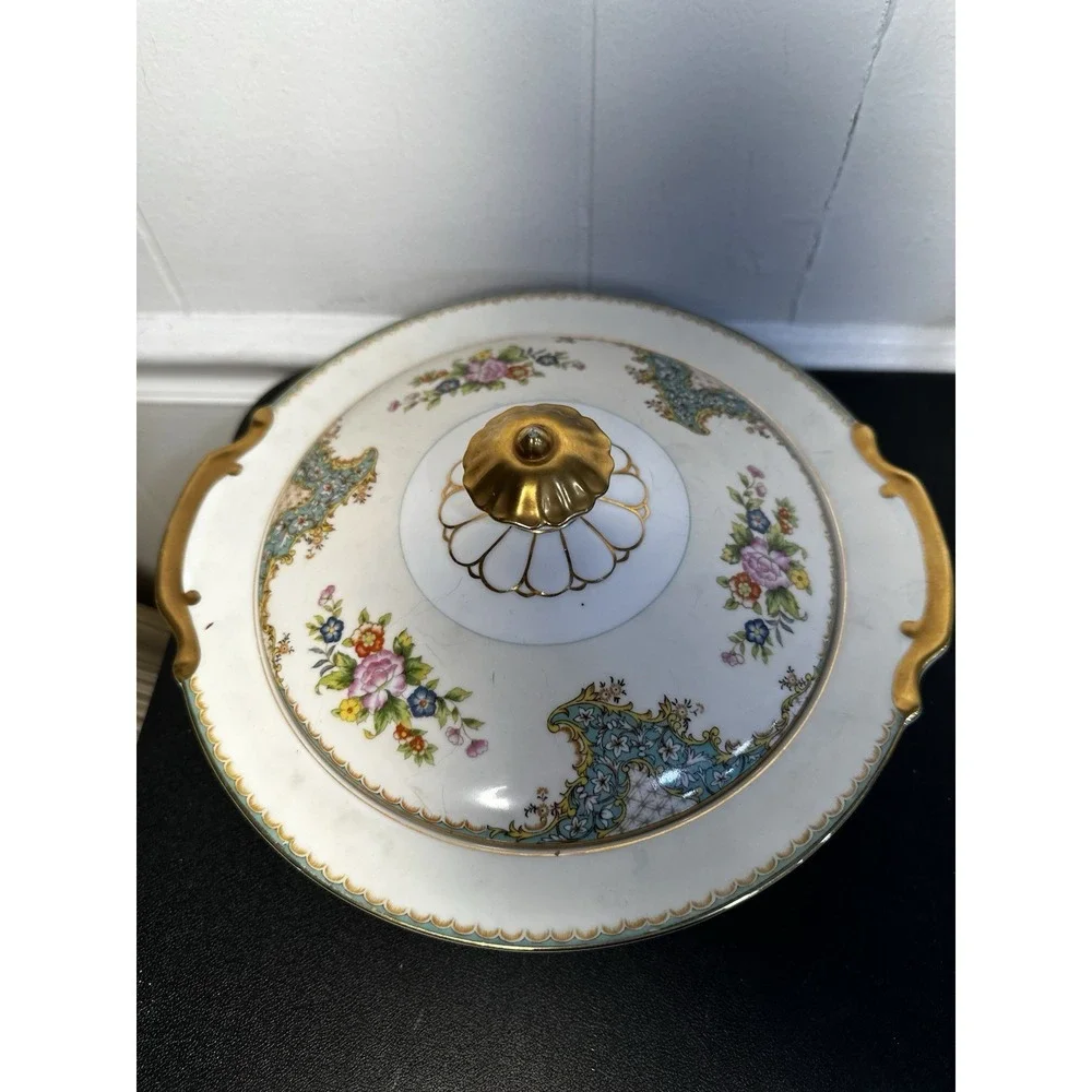 Vintage Noritake‎ Covered Vegetable Serving Bowl Tureen Dish